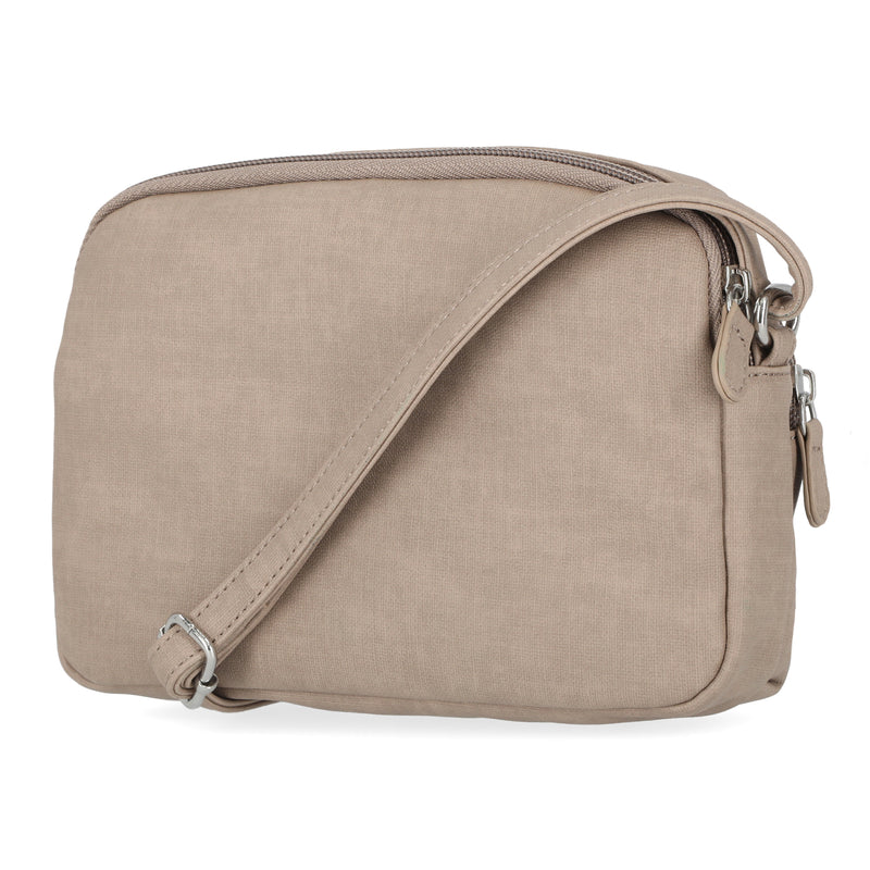 Mini Dynamic Crossbody Bag - Women's Crossbody Bags - MultiSac Handbags - Organizer Bags - Multiple Pockets - Shiitake