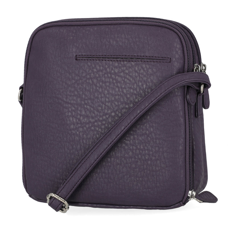 North South Zip Around Crossbody Bag