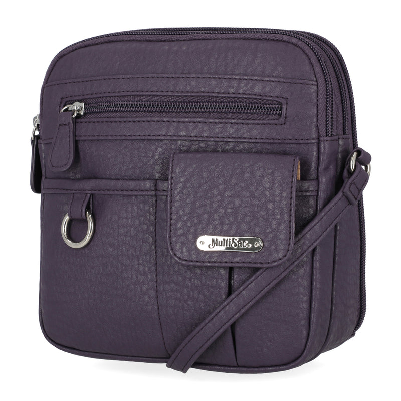 North South Zip Around Crossbody Bag