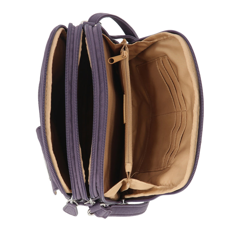 North South Zip Around Crossbody Bag