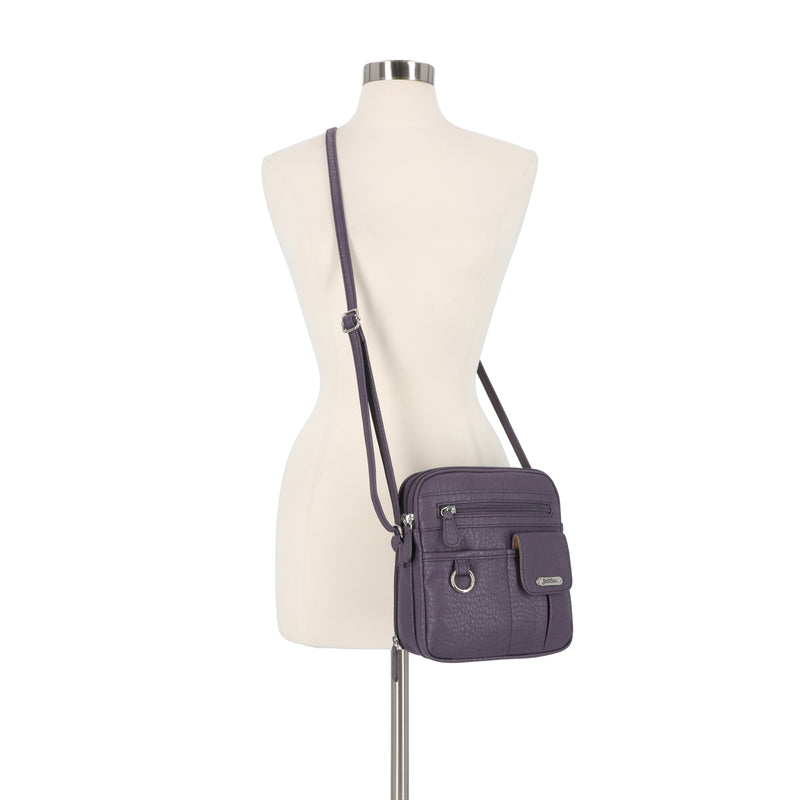 North South Zip Around Crossbody Bag