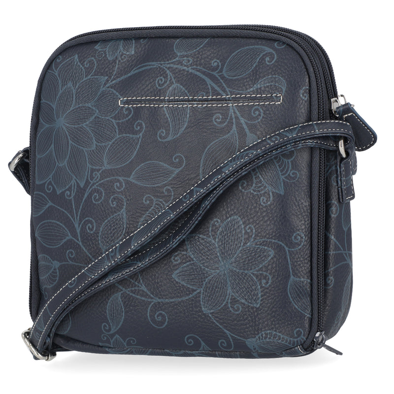 North South Zip Around Crossbody Bag