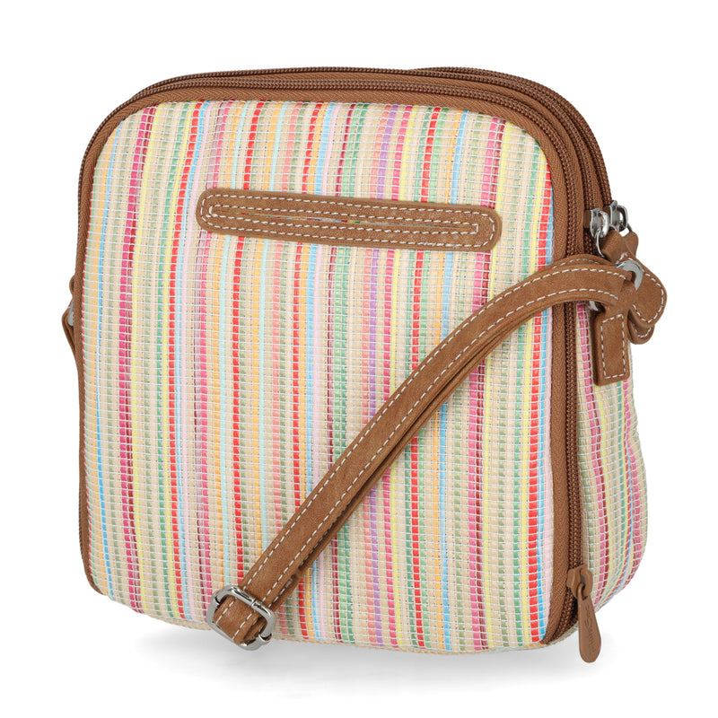 North South Zip Around Crossbody Bag