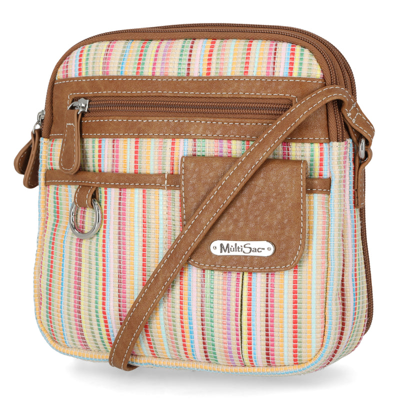 North South Zip Around Crossbody Bag