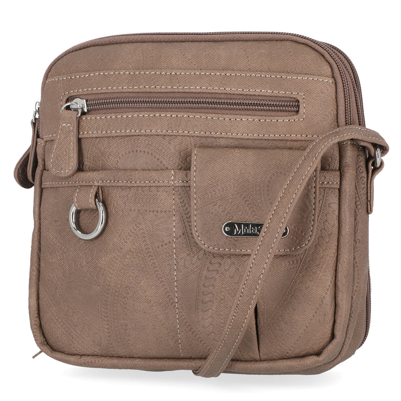 North South Zip Around Crossbody Bag