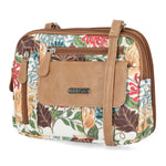 Zippy Triple Compartment Crossbody Bag