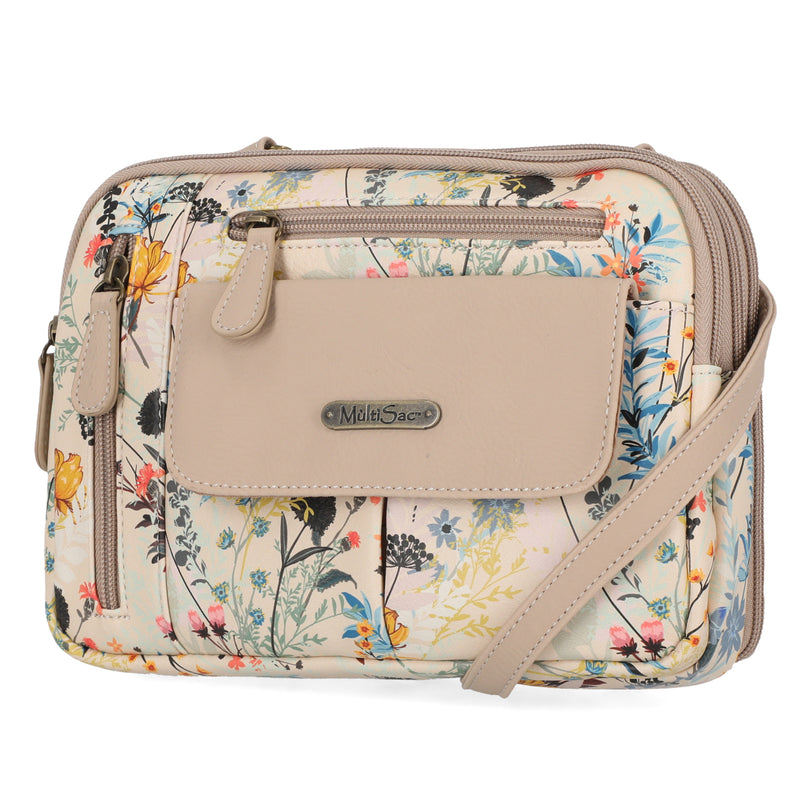 Zippy Triple Compartment Crossbody Bag