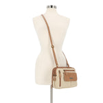 Zippy Triple Compartment Crossbody Bag