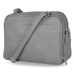 Zippy Triple Compartment Crossbody Bag