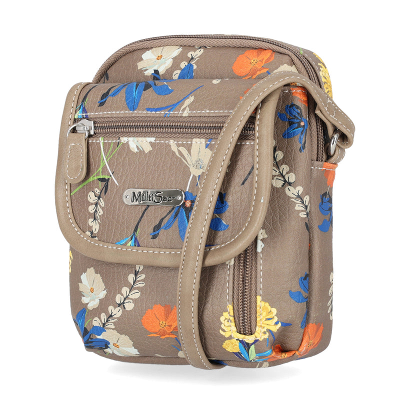 MultiSac Everest Hillwood Floral Crossbody Mini Bag