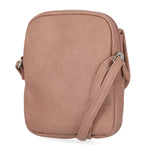MultiSac Handbags - Women's Handbags - Organizer Bags - Vegan Leather Bags - Small Crossbody Bags - Micro Everest Crossbody Bag - Dusty Rose 