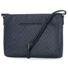 Navy blue patterned handbag with multiple pockets Multisac Handbag Geo Diamond 