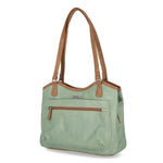 Oakland Tote Bag - MultiSac Handbags - Women's Tote Bags - Mom Bags - Shoulder Bags - Organizer Bags - Multiple Pockets - apple/hazelnut