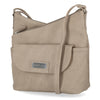 Vista Crossbody Bag - MultiSac Handbags - Women's Crossbody Bags - Multiple Pockets - Organizer Bags - Medium Crossbody Bag - Vegan Leather - Shiitake