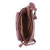 Vista Crossbody Bag - MultiSac Handbags - Women's Crossbody Bags - Multiple Pockets - Organizer Bags - Medium Crossbody Bag - Vegan Leather - Burgundy