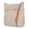 Easton Large Crossbody Bag - Women's Crossbody Bags - MultiSac Handbags - Organizer Bags - Multiple Pockets - Vegan Leather -  Biscotti