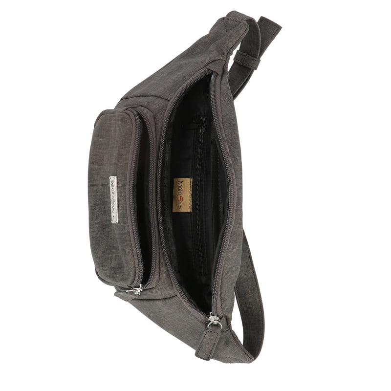 Midland Belt bag - Multisac Handbags - Multisac Belt bag - travel bag - everyday bag - commuter belt bag - Fanny pack - on the move - Black 