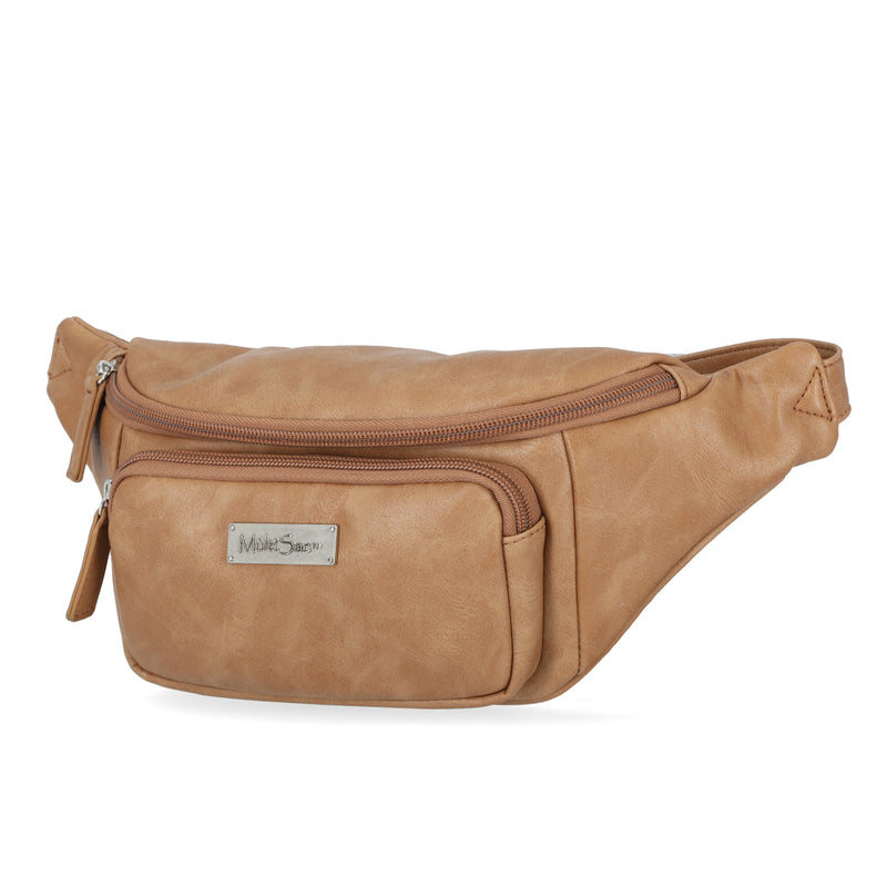 Midland Belt bag - Multisac Handbags - Multisac Belt bag - travel bag - everyday bag - commuter belt bag - Fanny pack - on the move - hazelnut