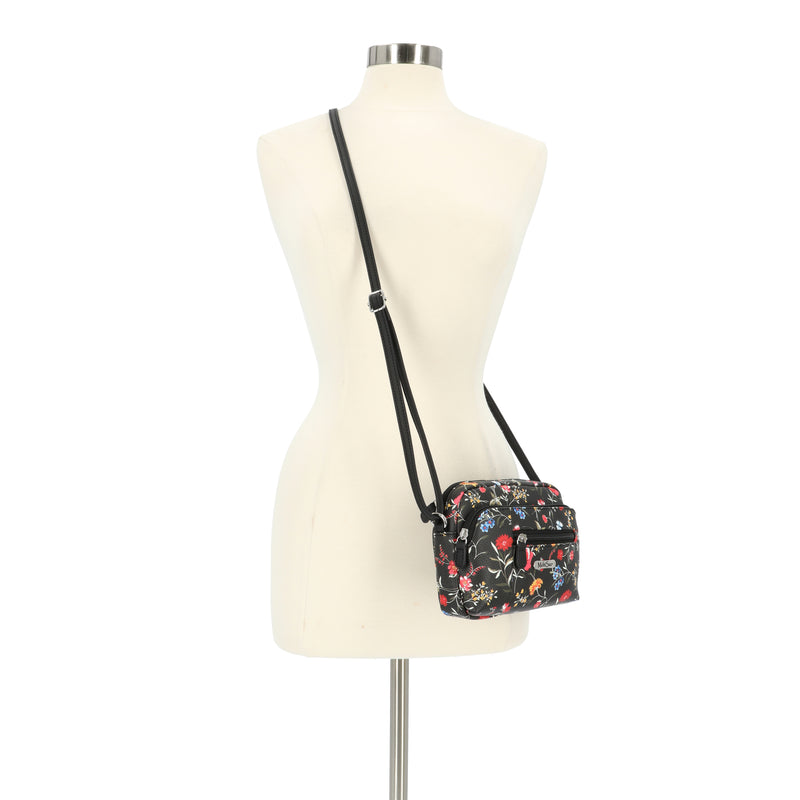 Mini Dynamic Crossbody Bag - Women's Crossbody Bags - MultiSac Handbags - Organizer Bags - Multiple Pockets - Ambrosia Floral