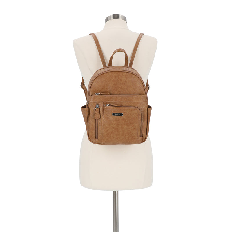 adele large pebbled leather backpack Adele Backpack – MultiSac Handbags