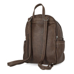 Adele Backpack - Women's Backpacks - MultiSac Handbags - Organizer Backpack - Chocolate