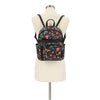 Adele Backpack - Women's Backpacks - MultiSac Handbags - Organizer Backpack - Ambrosia Floral 