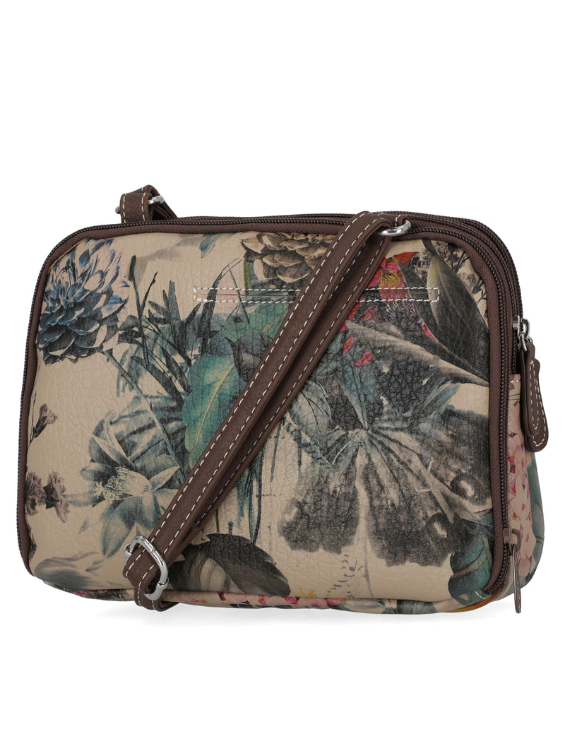 Zippy Triple Compartment Crossbody Bag