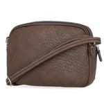 Mini Dynamic Crossbody Bag - Women's Crossbody Bags - MultiSac Handbags - Organizer Bags - Multiple Pockets - Chocolate