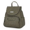 Major Backpack - Women's Backpacks - Organizer Backpacks - Vegan Leather Backpacks - Multiple Pockets and Compartments - caper