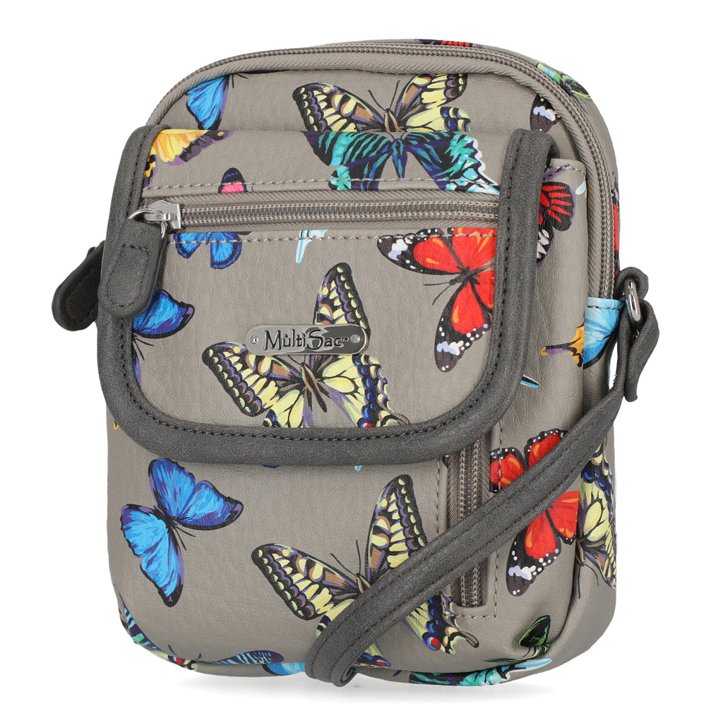 Under One Sky Multicoloured Butterfly Crossbody Bag
