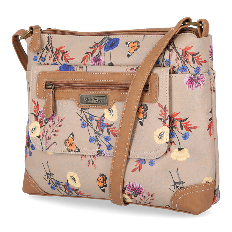 MultiSac Women's Adele Backpack, Vienna Floral, One Size