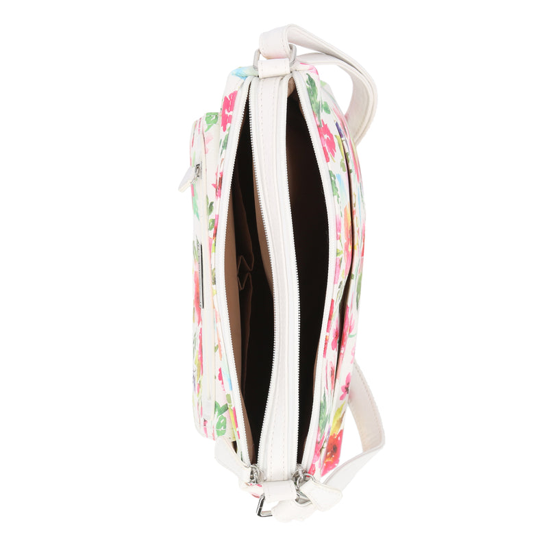 MultiSac White & Pink Calista Floral Major Backpack, Best Price and  Reviews