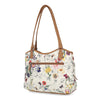 Oakland Tote Bag - MultiSac Handbags - Women's Tote Bags - Mom Bags - Shoulder Bags - Organizer Bags - Multiple Pockets - Vienna Floral