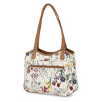 Oakland Tote Bag - MultiSac Handbags - Women's Tote Bags - Mom Bags - Shoulder Bags - Organizer Bags - Multiple Pockets - Vienna Floral 