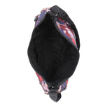MultiSac Handbags - washable Women's Handbags - Organizer Bags - Vegan Leather Bags - Mansfield Hobo Bag - Modern Fleur - Shoulder Bags