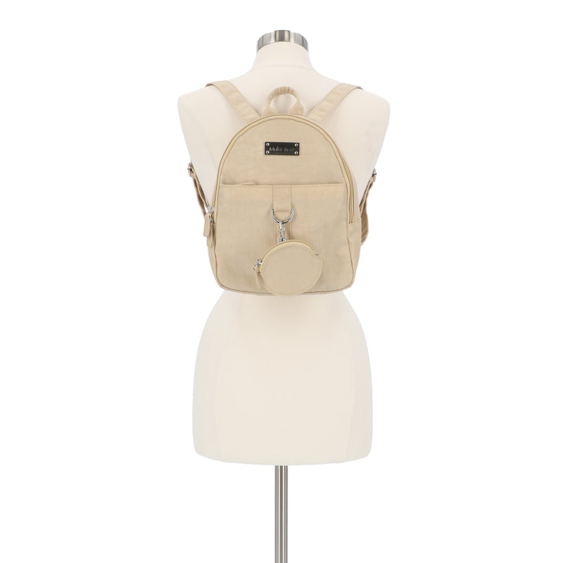 Milton - Women's Backpacks - MultiSac Handbags - Organizer Backpack - Taupe