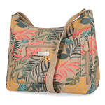 Riverside Hobo Bag - Women's Shoulder Bags - Organizer Bags - Hobo Bags - Baby Bags - Diaper Bags - Multiple Pockets and Compartments - Tropicana Floral 