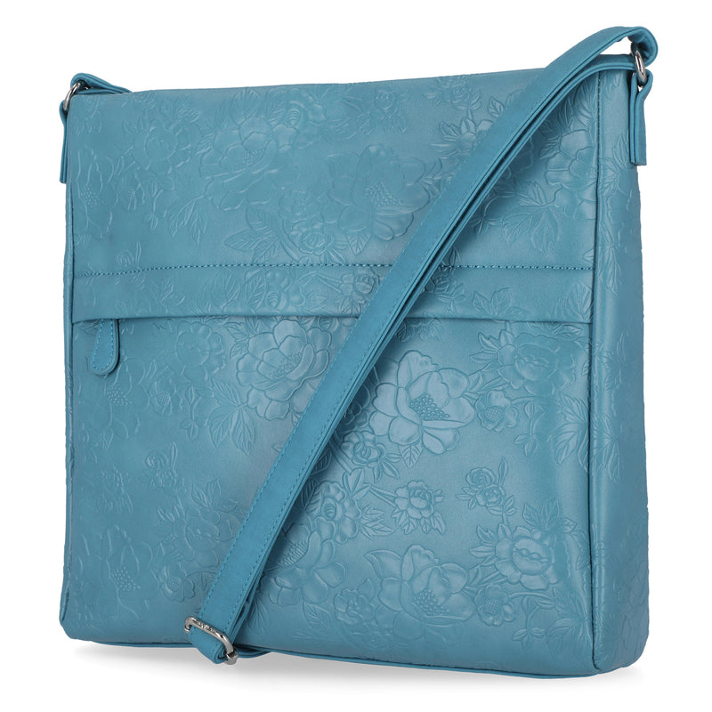 MultiSac Teal & Pecan Lorraine Crossbody Bag in 2023