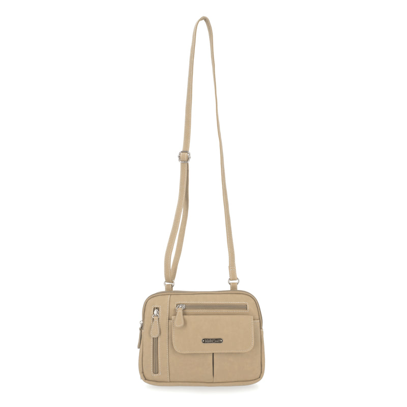 ili Leather Multi Compartment Crossbody Bag | Crossbody bag, Bags, Leather