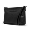 Summerville East West Crossbody Bag - MultiSac Handbags - Women's Crossbody Bags - Multiple Pockets - Organizer Bags - Medium Crossbody Bag - Vegan Leather- Washable - Persimmon black
