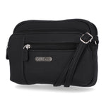 Mini Dynamic Crossbody Bag - Women's Crossbody Bags - MultiSac Handbags - Organizer Bags - Multiple Pockets - Black - Washable - Small crossbody Bag