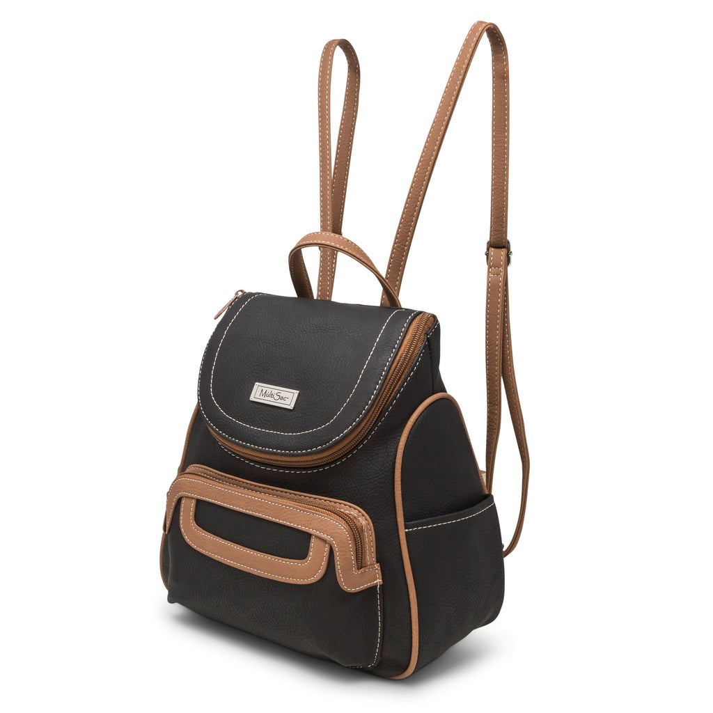 M sand multi-pocket backpack